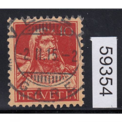 Schweiz 1914 : Mi.-Nr.:118 I **  gestempelt