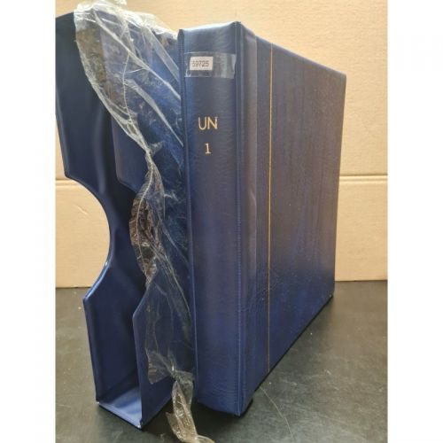 KABE Druckmechanikbinder + Kassette  DB 1000  Aufschrift UN 1   Leer blau  Neuwertig !