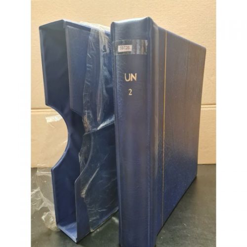 KABE Druckmechanikbinder + Kassette  DB 1000  Aufschrift UN 2    Leer blau  Neuwertig !