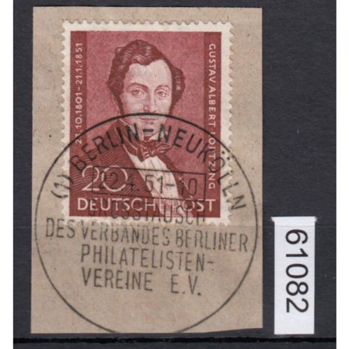 Berlin 1951, Mich.-Nr.: 74 LUXUS Vollstempel geprüft   Ersttag