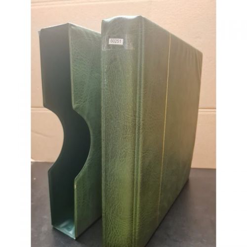 KABE Ringbinder RB  2000 + Schuber  leer  wattiert  grün