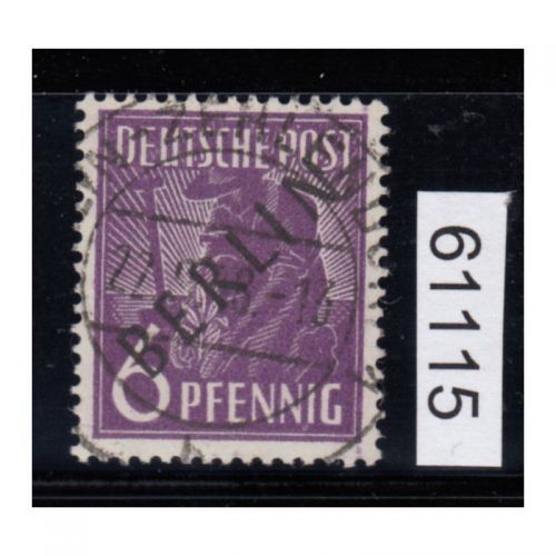 Berlin 1948, Mich.-Nr.:  2 LUXUS Voll-Stempel Berlin Zehlendorf