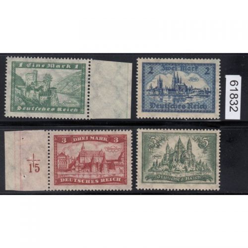 DR 1924, Mich.-Nr.: 364-67 ** geprüft