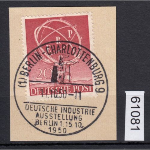 Berlin 1950, Mich.-Nr.: 71 LUXUS Vollstempel  geprüft  Berlin-Charlottenburg