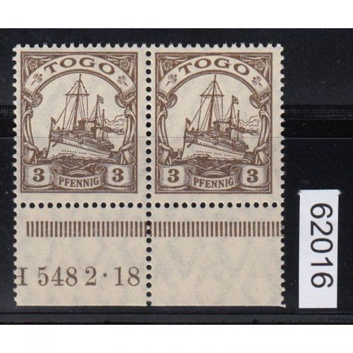 Kolonien Togo 1909 , Mich.-Nr.: 20 **  HAN