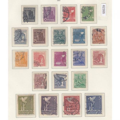Alliierte Besetzung (Gemeinschaftsausg.) Mi. Nr. 943-62 gestempelt