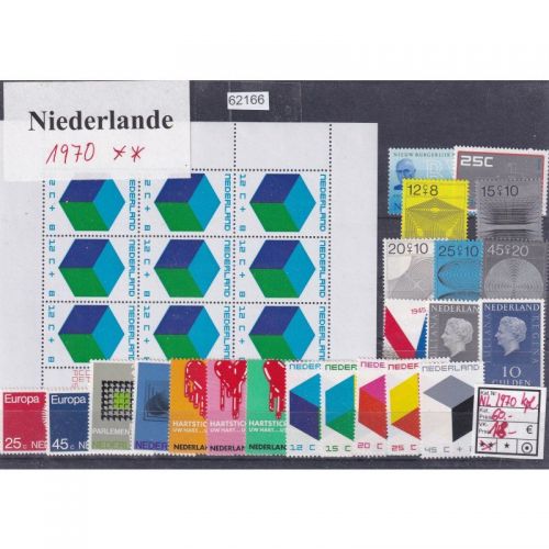 Niederlande 1970, Mich.-Nr.:  **  Komplett