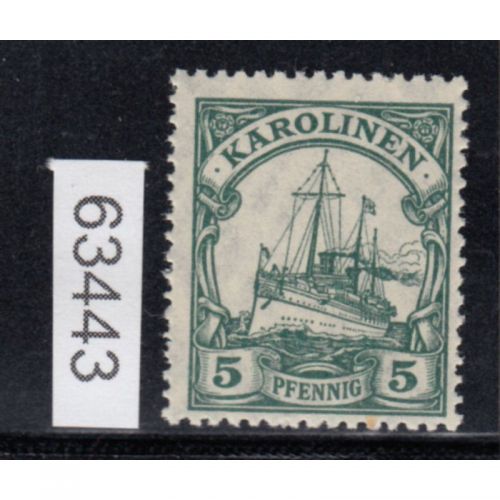 Kolonien Karolinen 1915, Mich.-Nr.: A21 **