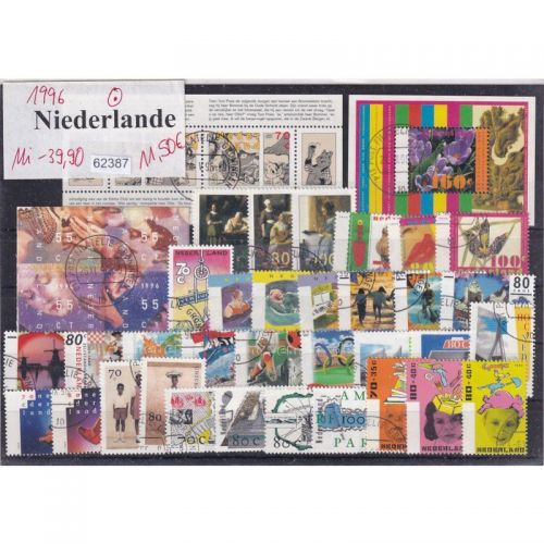 Niederlande 1996, Mich.-Nr.:    Komplett gestempelt