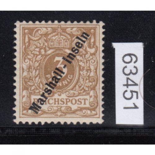 Kolonien Marshall-Inseln 1899 , Mich.-Nr.: 7 b *