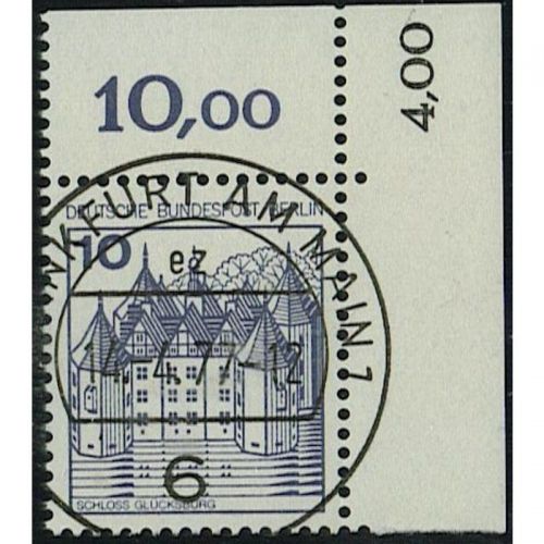 Berlin 1977, Mich.-Nr.: 532 gestempelt Eckrand KBWZ  Frankfurt