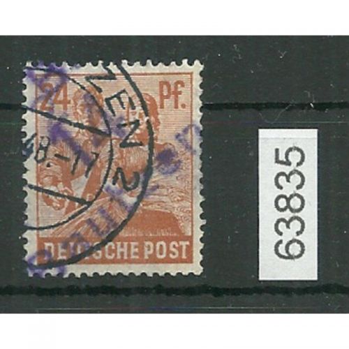 Bezirk 14 nr. 003d Bautzen 2 a ? 24 Pf. violett, geprüft BPP