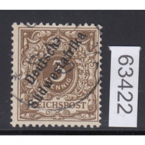 Kolonien Dt. Südwestafrika 1898, Mich.-Nr.: 5 a  gestempelt