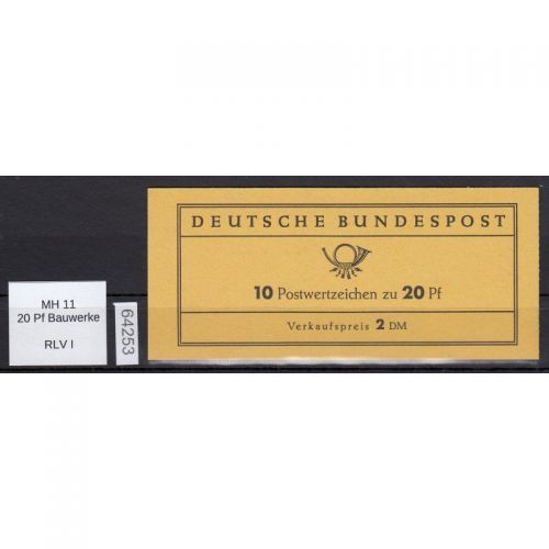 Bund 1966, Mich.-Nr.: MH 11 **   RLV  I