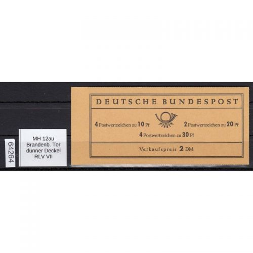 Bund 1967, Mich.-Nr.: MH 12 au **   RLV  VII