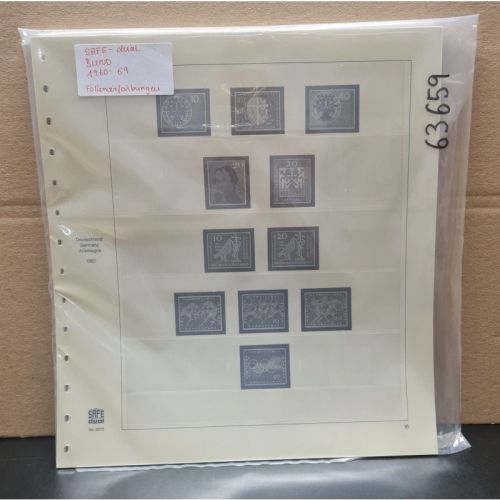 SAFE-Dual Bund 1960-69 Vordrucke  gebraucht  Lesen !!!