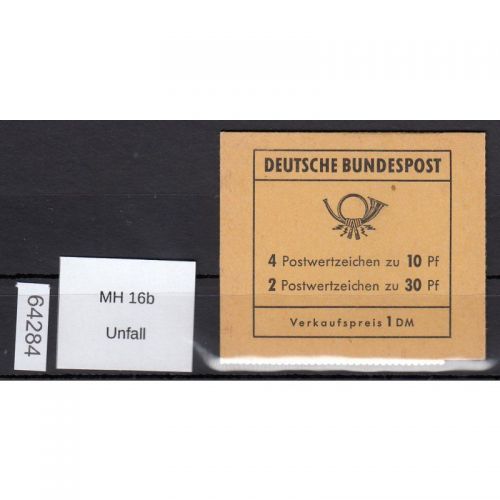 Bund 1972, Mich.-Nr.: MH 16 b **