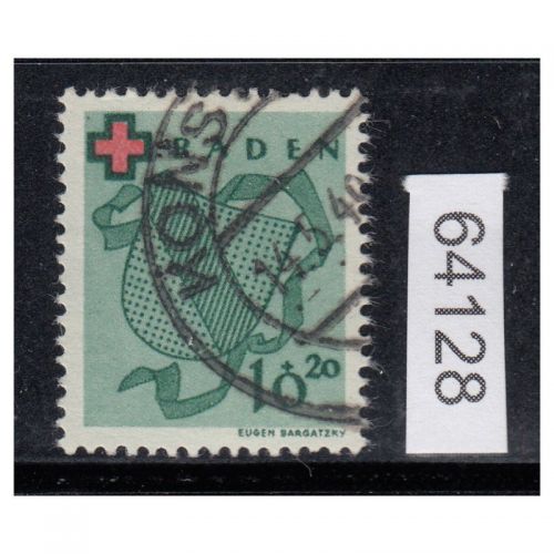 Alliierte Franz. Zone Baden Mi. Nr. 42 A gestempelt  geprüft