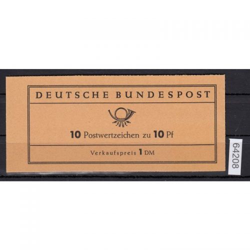Bund 1960, Mich.-Nr.: MH 6 e **  Rahmendruck 1