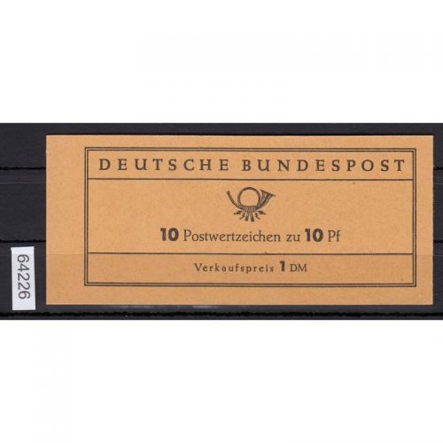 Bund 1961, Mich.-Nr.: MH 7 **   RLV  I   (H-Blatt 11 A)