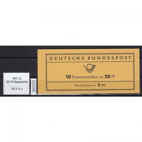 Bund 1966, Mich.-Nr.: MH 11 **   RLV  IIu