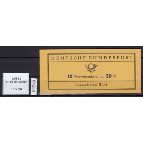 Bund 1966, Mich.-Nr.: MH 11 **   RLV  Va