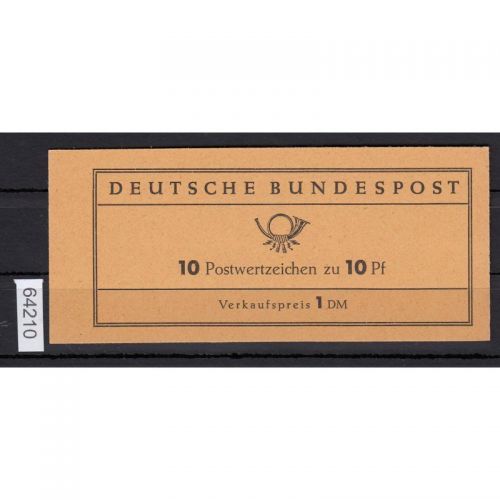 Bund 1960, Mich.-Nr.: MH 6 g **  Rahmendruck 1