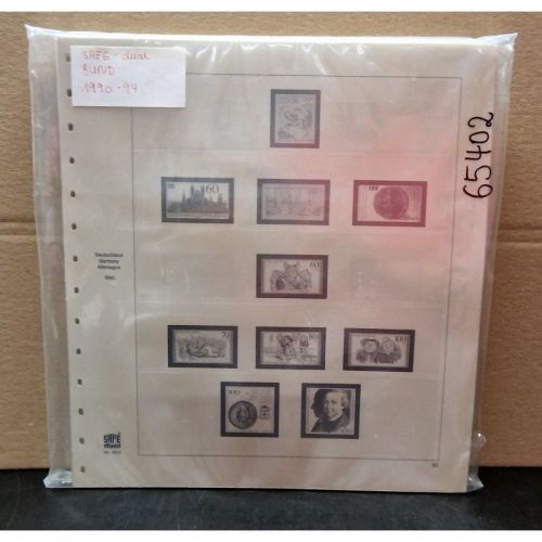 SAFE-Dual  Bund 1990-94  Vordrucke  gebraucht