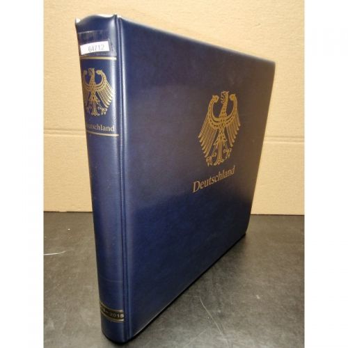 SAFE Ringbinder (14 Ringe)  Yokama 1 mal gebraucht Leer blau Wappen