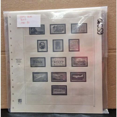 SAFE-Dual  Bund 1980-84 Vordrucke  gebraucht
