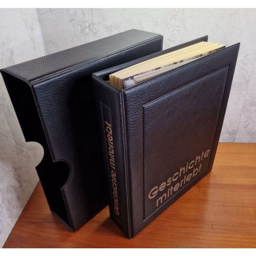 dickes Album Geschichte miterlebt Münzen, Numisbriefe, Marken Deutschland