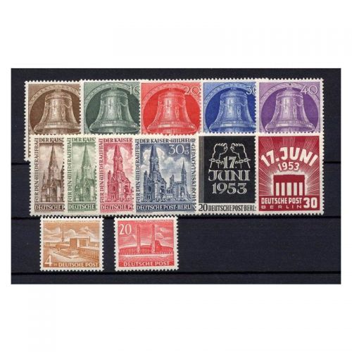 Berlin 1953, Mich.-Nr.: 101-113 **