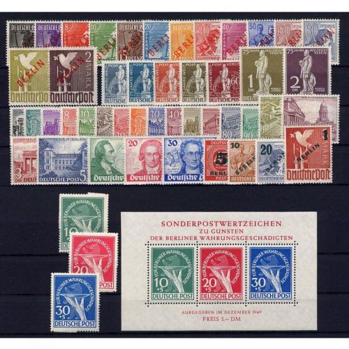 Berlin 1949, Mich.-Nr.: 21-70 **