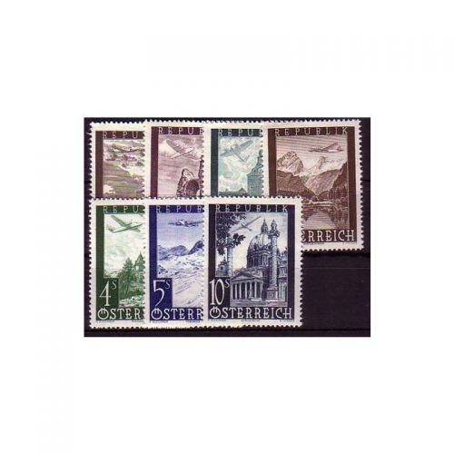 Österreich 1947, Mich.-Nr.: 822-828 **