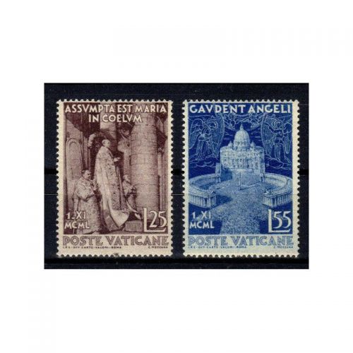 Vatikan 1951 Mi.-nr.: 178+179 **