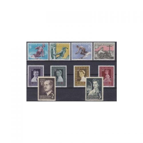 Liechtenstein 1955 **  Komplett