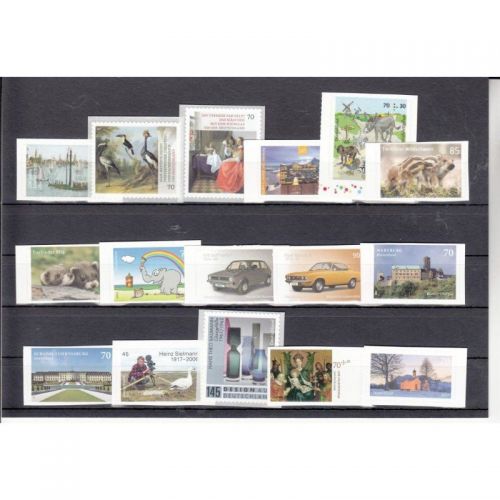 Bund 2016  ** Komplett alle Selbstklebende