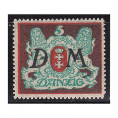 Danzig Dienst 1922 Mi.Nr. D 21 X+Y *