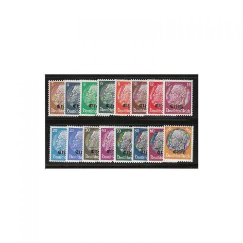 Elsass, Mi.-Nr. 1-16 *