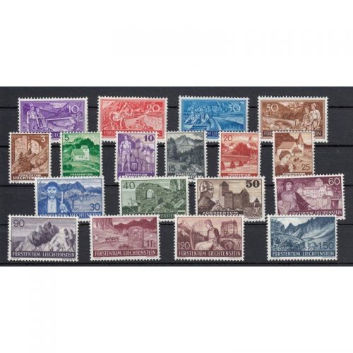 Liechtenstein 1937 **  Komplett