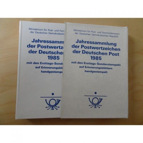 DDR 1985, Mich.-Nr.:  ** Ersttagsblatt-Jahressammlung der Deutschen Post 1985