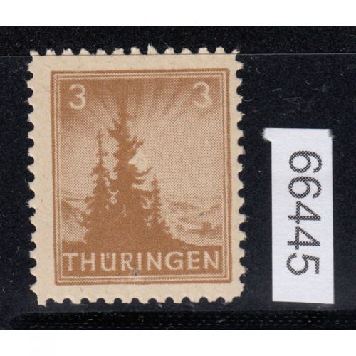 SBZ  1945 Mi.-Nr.: 92 AX a p2 ** geprüft