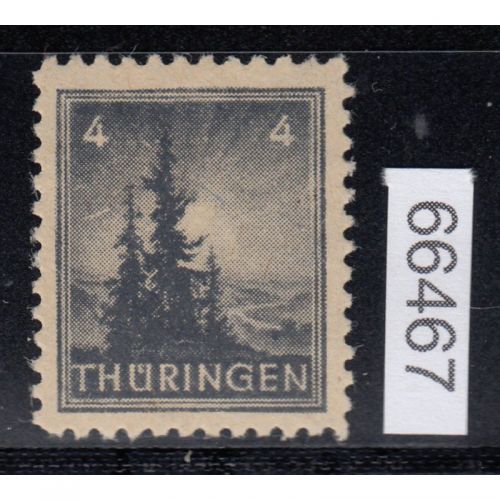 SBZ  1945 Mi.-Nr.: 93 AY yy ** geprüft