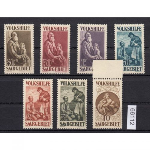 Saargebiet 1928 Mi. Nr. 128-34 **