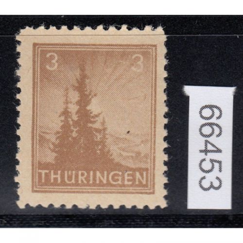 SBZ  1945 Mi.-Nr.: 92 AX c t ** geprüft