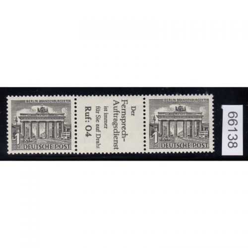 Berlin 1952, Mich.-Nr.: W 36 **