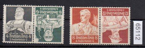 DR 1934 (MH 40), Mich.-Nr.: K 23+24  *