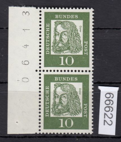 Bund 1961, Mich.-Nr.: 350 x **  4er.-Block    Bogennummer