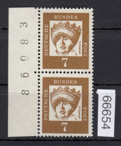 Bund 1961, Mich.-Nr.: 348 y **   Bogennummer