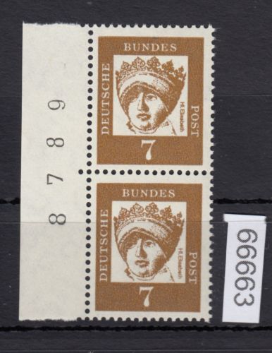 Bund 1961, Mich.-Nr.: 347 y **   Bogennummer